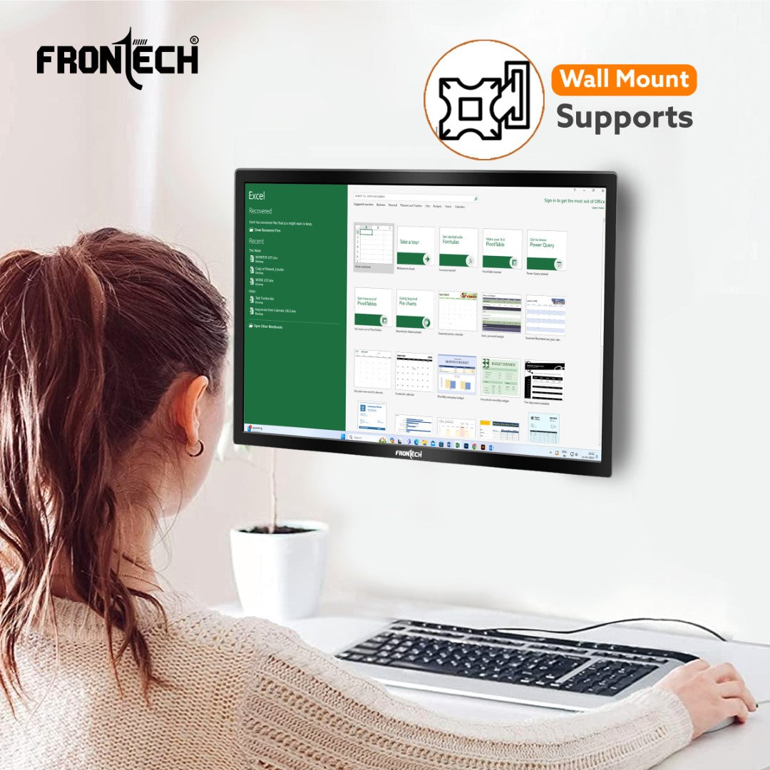 Frontech 22'' HD LED Monitor | 60Hz, 1680x1050 | Slim & Stylish (MON-0060) Frontech 22'' HD LED Monitor | 60Hz, 1680x1050 | Slim & Stylish (MON-0060)